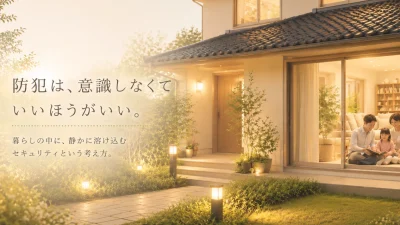 防犯は、意識しなくていいほうがいい。